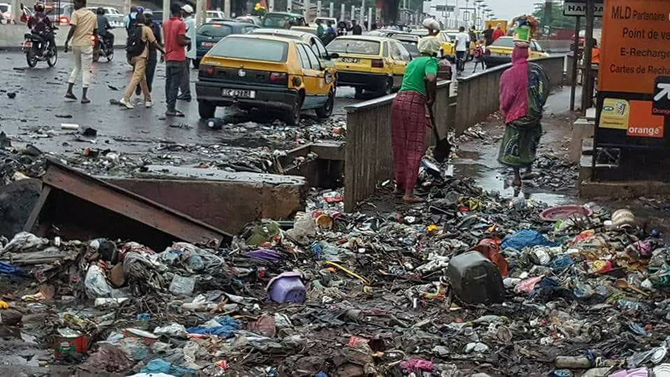 Conakry sous les eaux : les premières pluies provoquent d’importants dégâts dans plusieurs quartiers