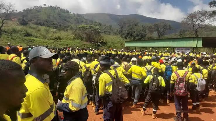 Simandou : une grève secoue quelques activités de la mine