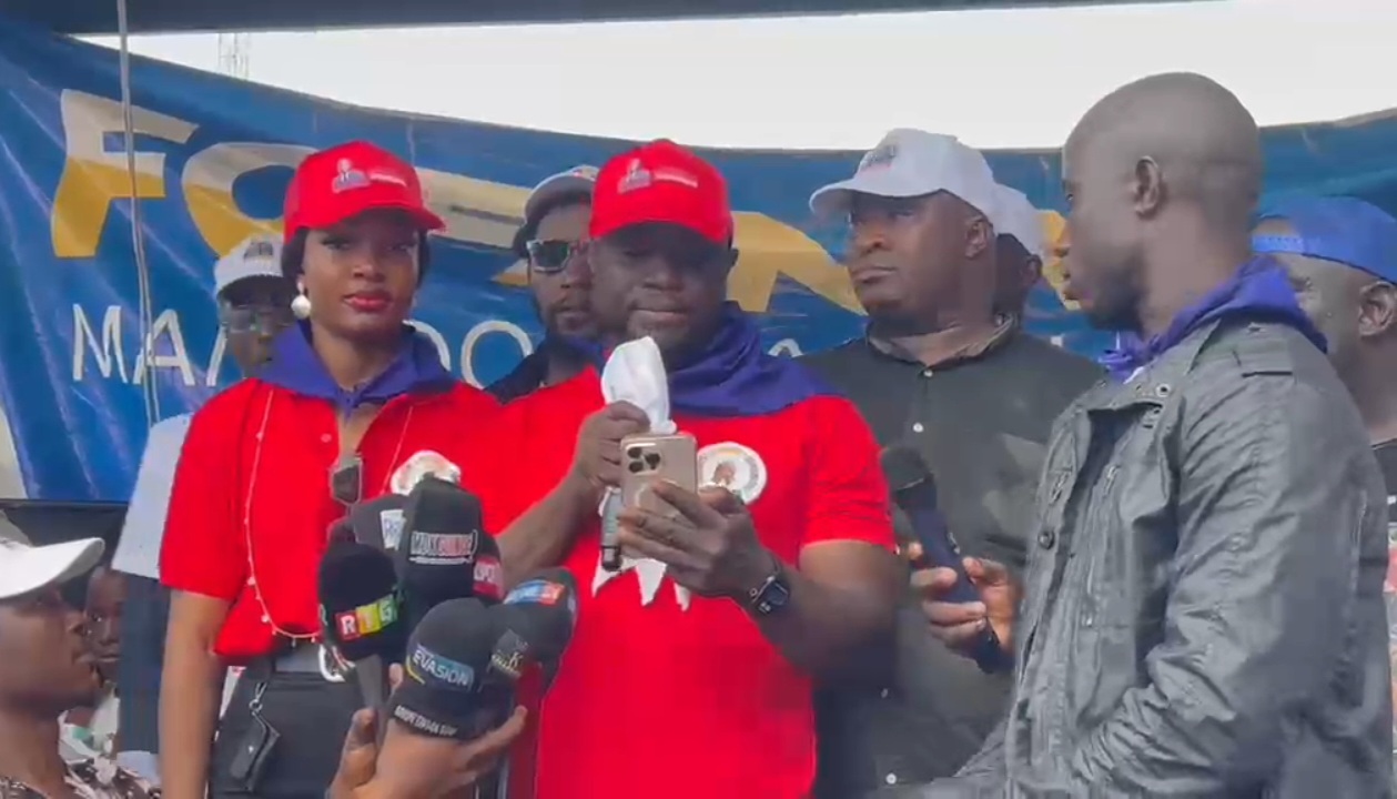 Gbessia : Mamadou Saliou Fofana mobilise une foule impressionnante à Dabondi