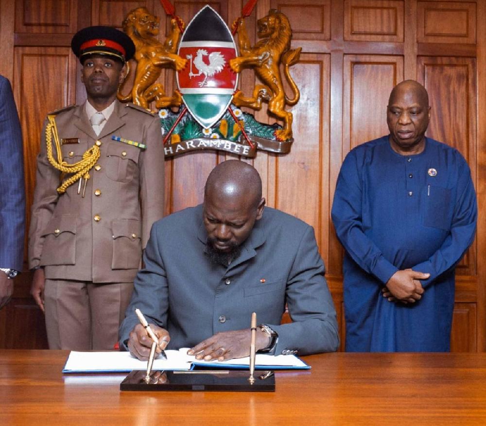Nairobi : Mamadi Doumbouya prend part à un important sommet africain