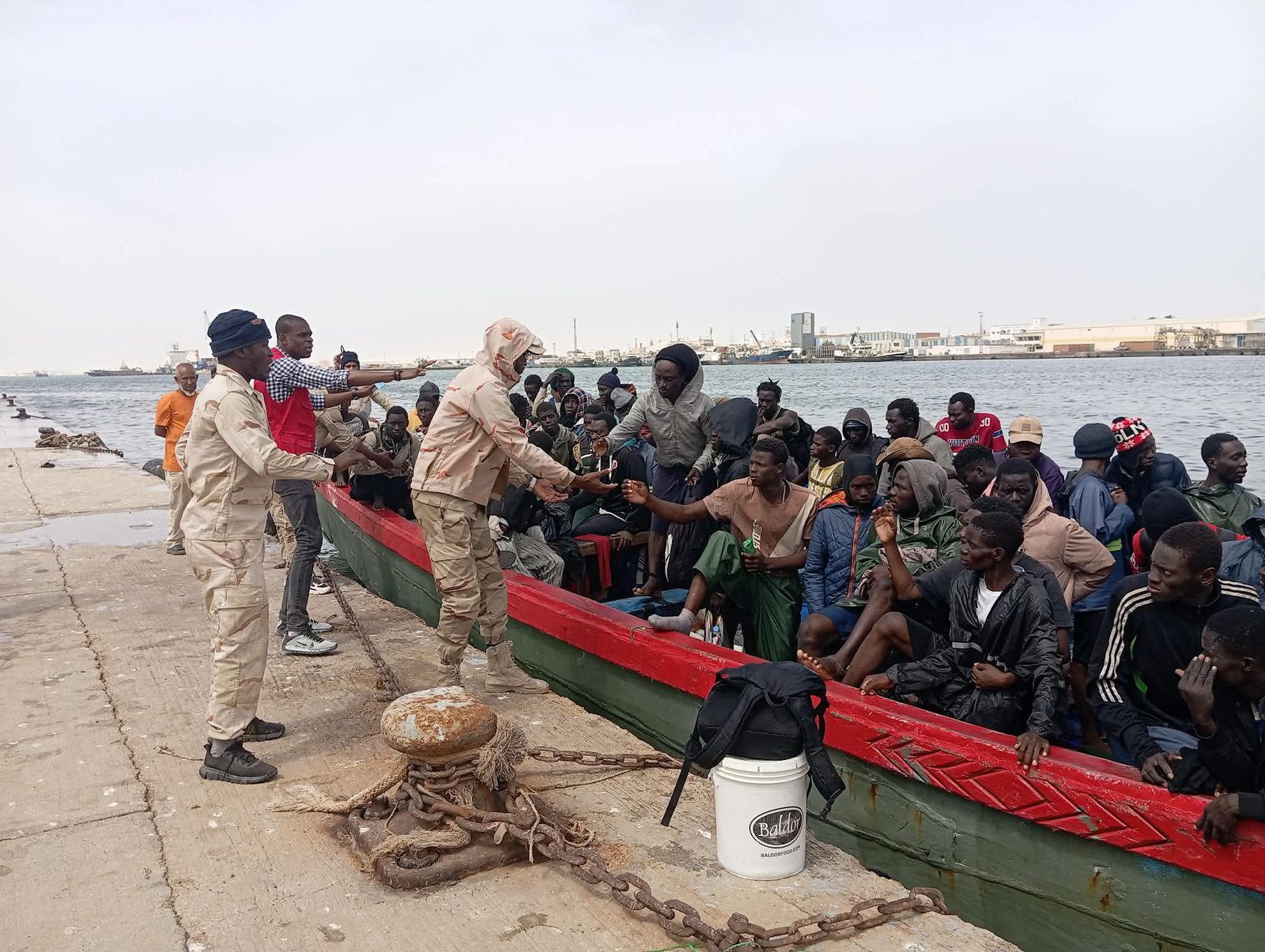 Des Guinéens interceptés au large de la Mauritanie